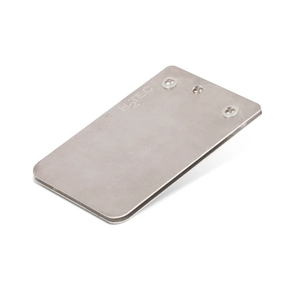 Pedal elétrico em inox para rodapé de gabinete